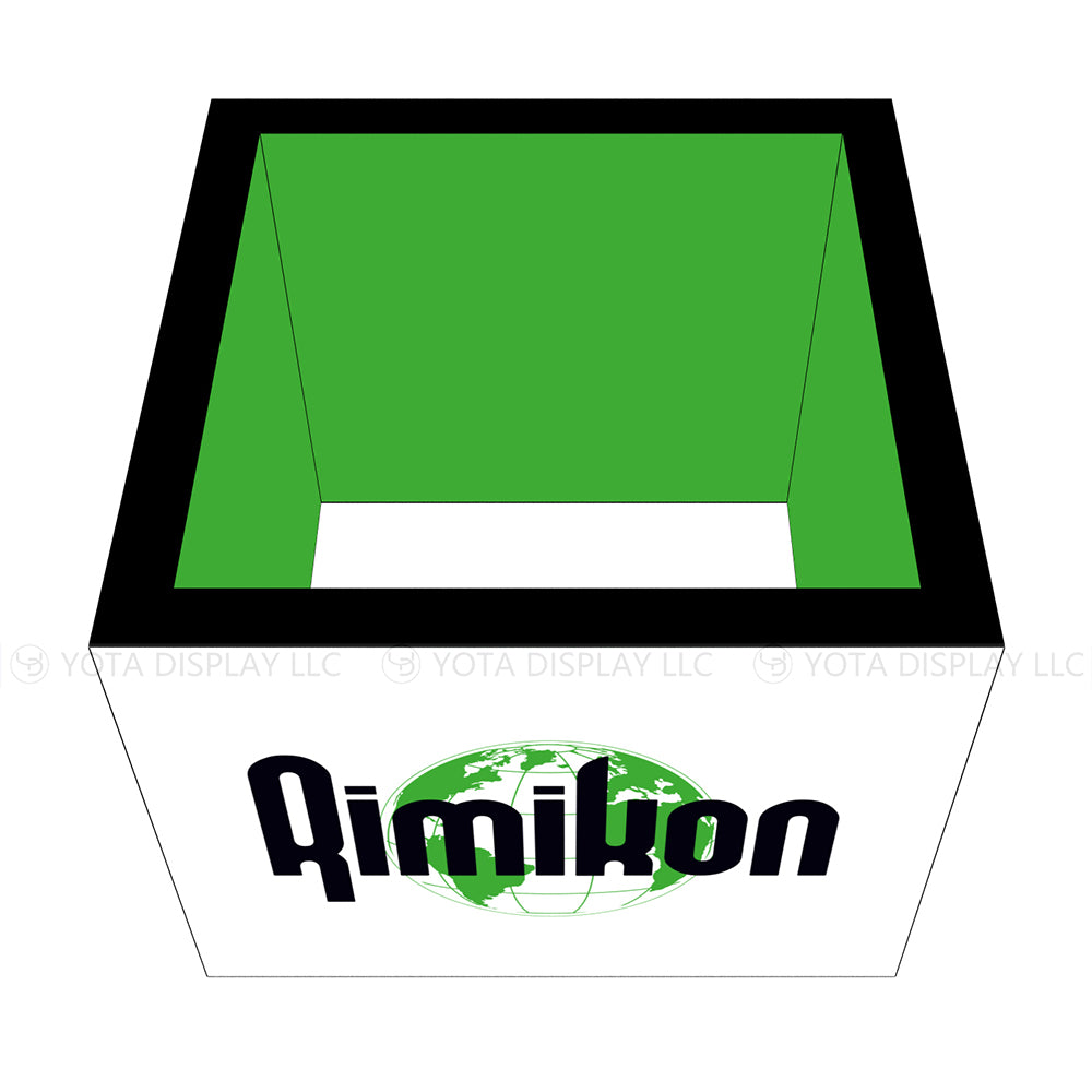 1.5m(L) x 1.5m(W) x 1.2m(H) / 5'(L) x 5'(W) x 4'(H)