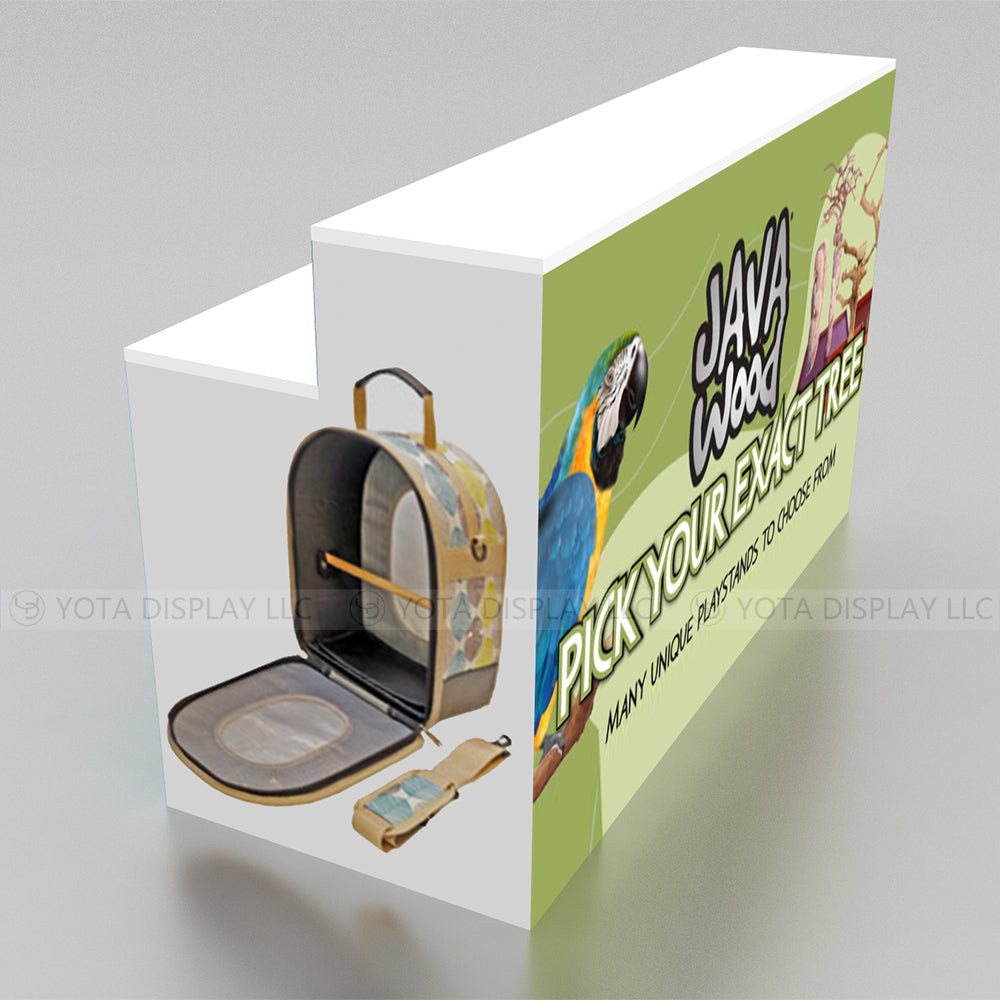 Single Sided Step Counter | 2 Layers | 5'(L) x 2'(D) x 3'(H)