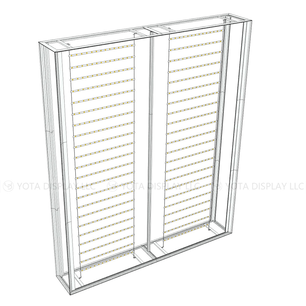 10'(L) x 1.65'(D) x 12'(H)