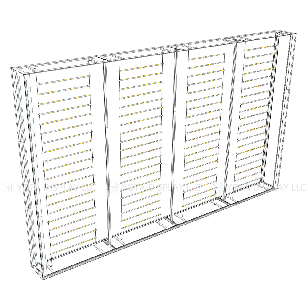 20'(L) x 1.65'(D) x 12'(H)