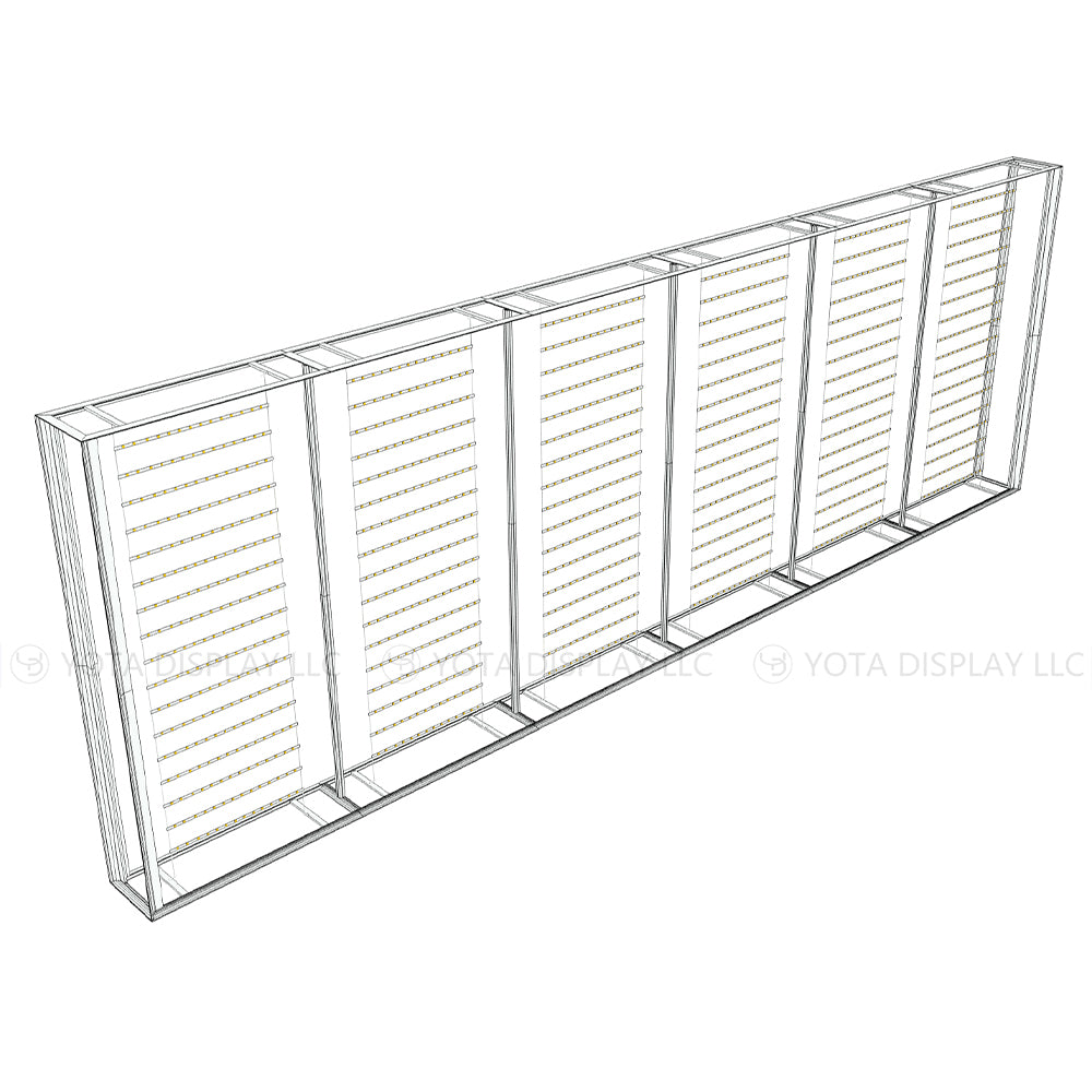 30'(L) x 1.65'(D) x 10'(H)