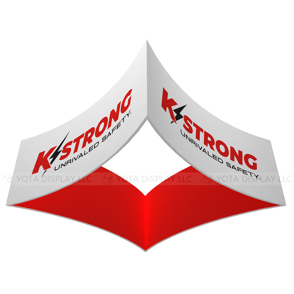 Square Curved 3m(L) x 1.2m(H) / 10'(L) x 4'(H)