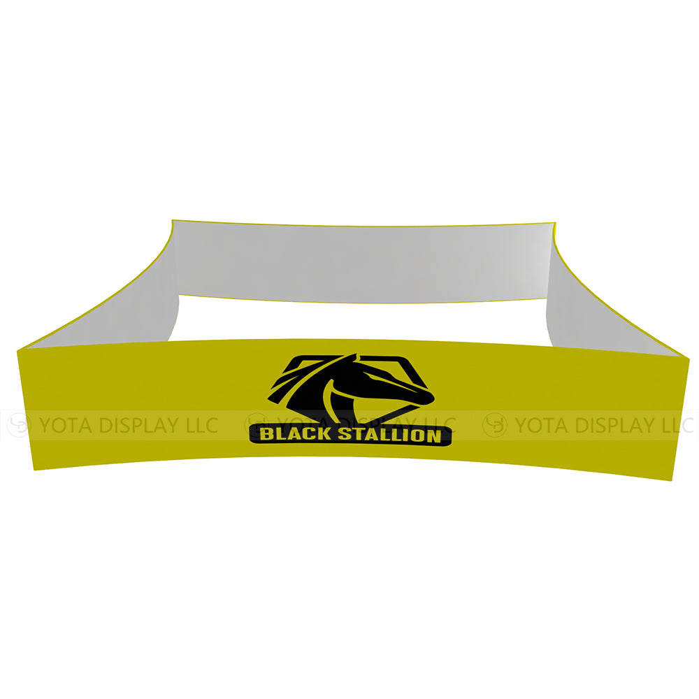 Square Curved 6m(L) x 1.2m(H) / 20'(L) x 4'(H)