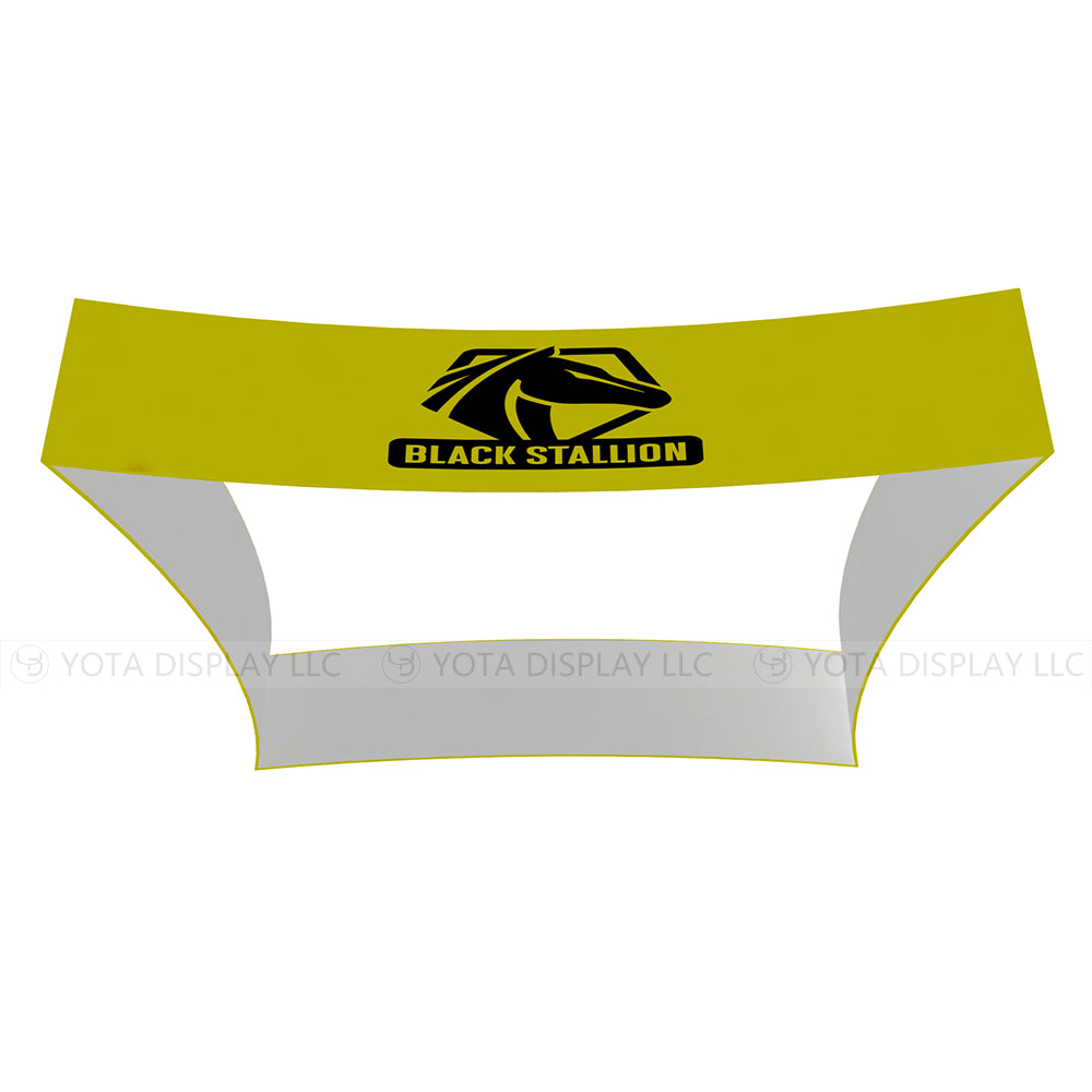 Square Curved 6m(L) x 1.2m(H) / 20'(L) x 4'(H)