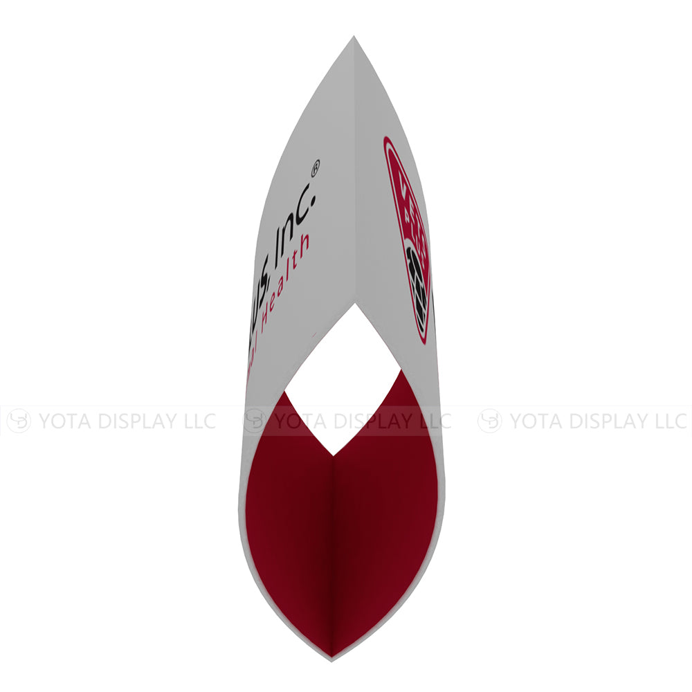 Oval 3m(L) x 1.2m(H) / 10'(L) x 4'(H)