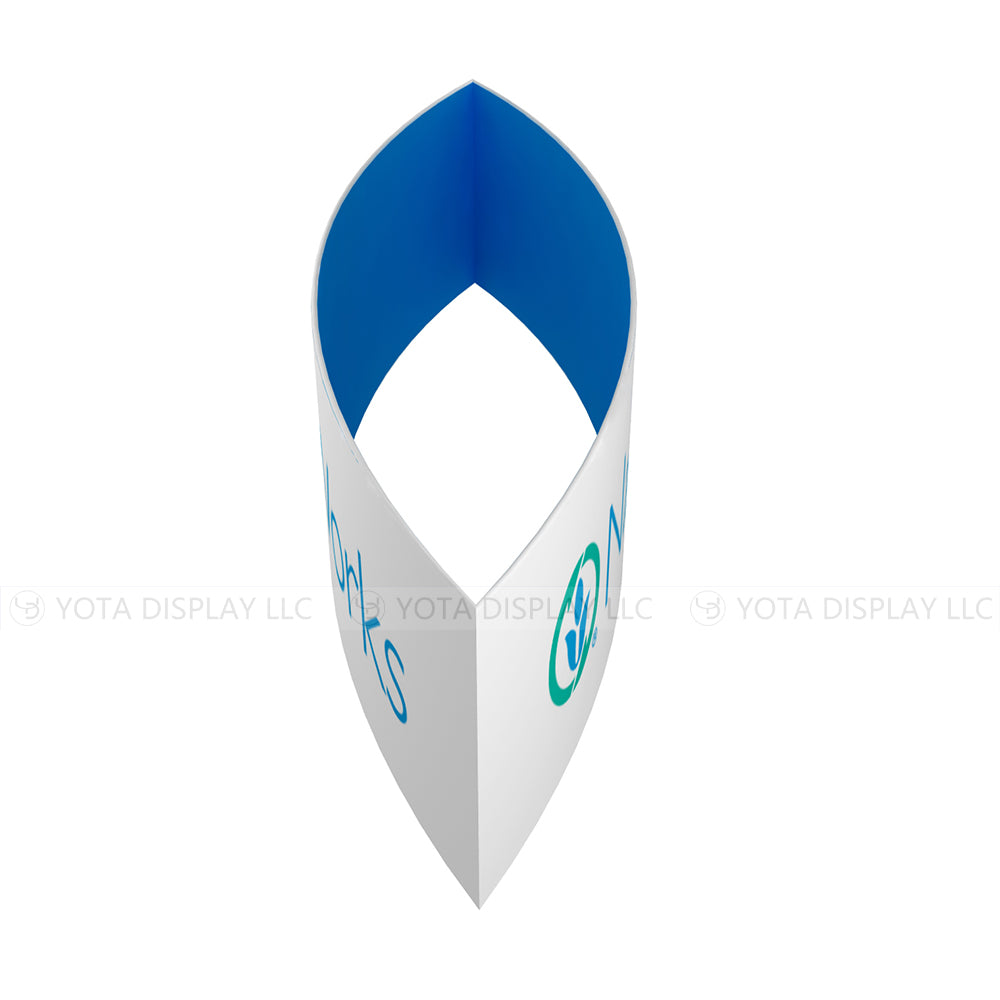 Oval 6m(L) x 1.5m(H) / 20'(L) x 5'(H)