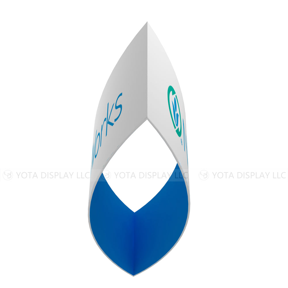 Oval 6m(L) x 1.5m(H) / 20'(L) x 5'(H)