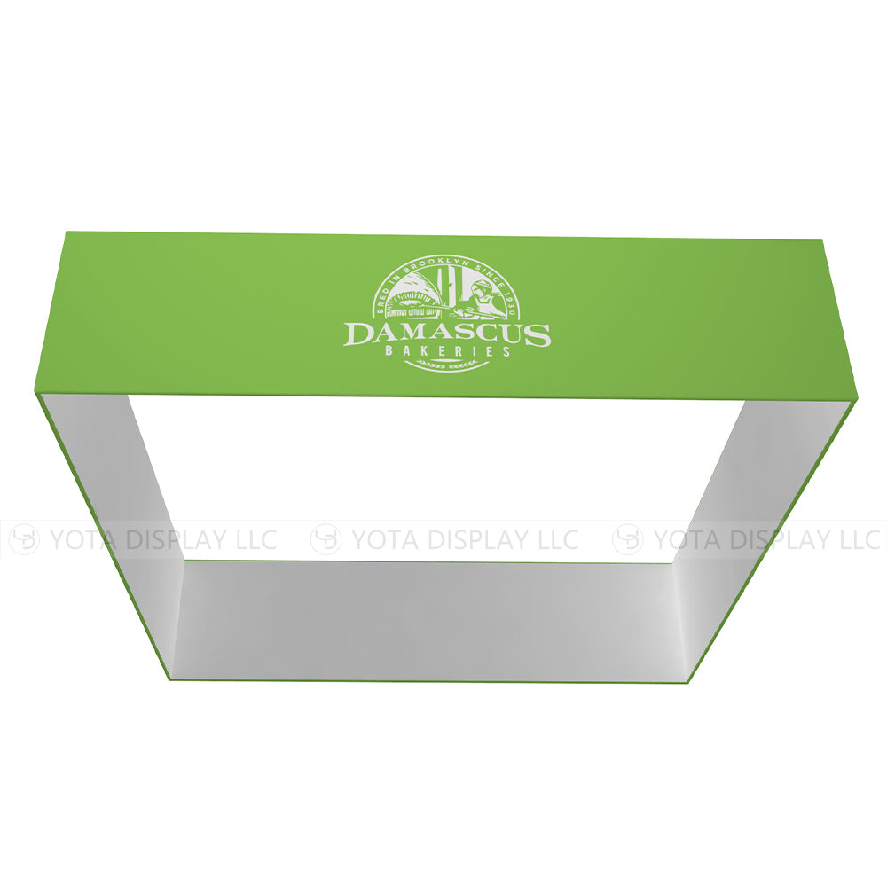 Square 4.8m(L) x 1.2m(H) / 16'(L) x 4'(H)