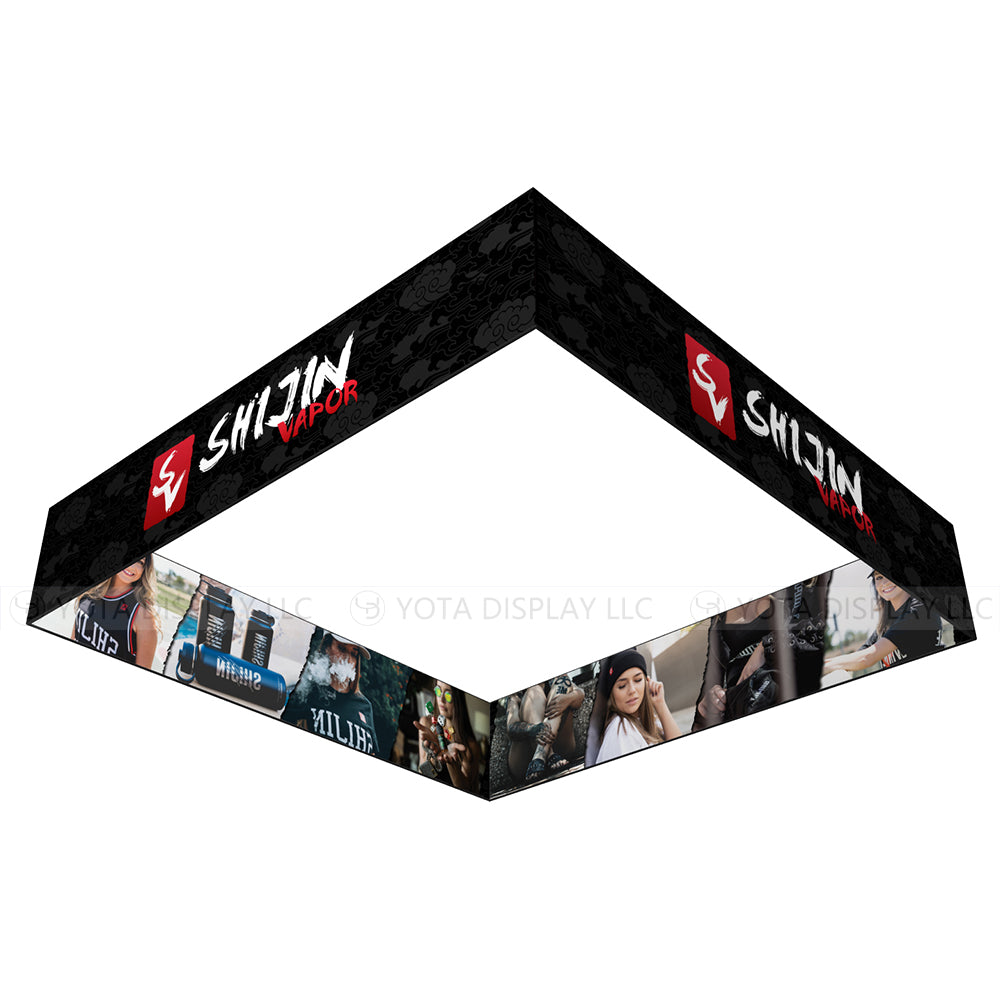 Square 6m(L) x 1.2m(H) / 20'(L) x 4'(H)