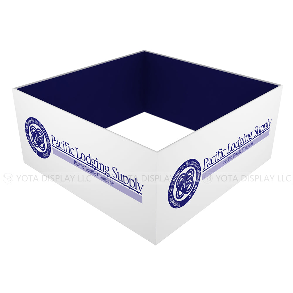 Square 2.4m(L) x 1m(H) / 8'(L) x 3'(H)