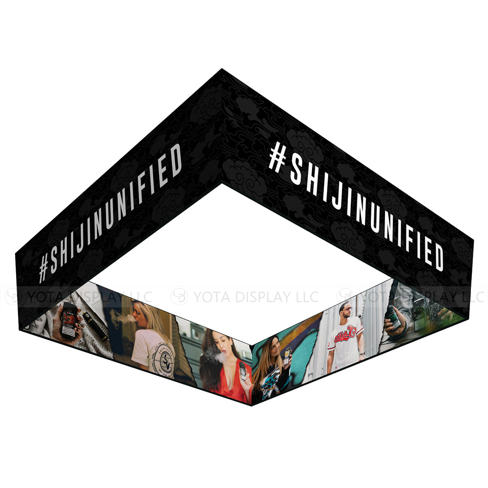 Square Tapered 4.5m(L) x 1.2m(H) / 15'(L) x 4'(H)