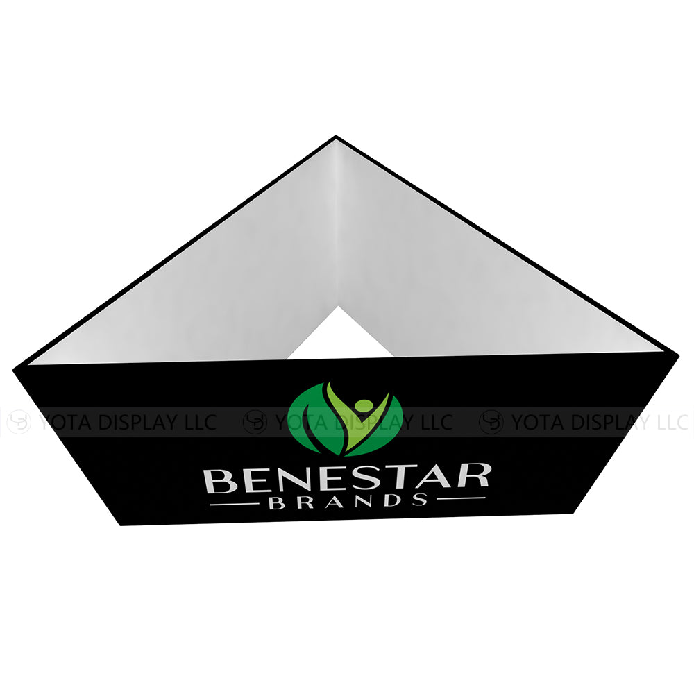 Triangle Tapered 3m(L) x 1.2m(H) / 10'(L) x 4'(H)