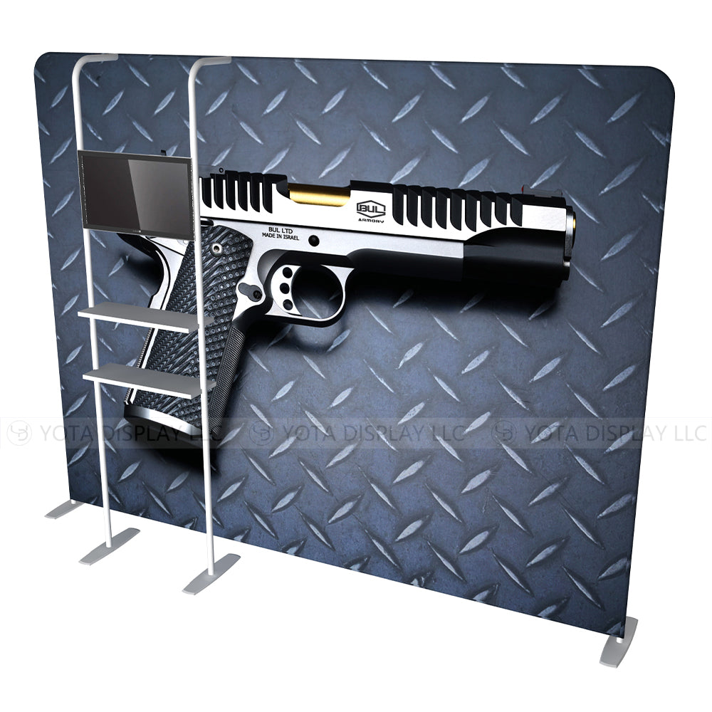 E1 10' x 7.48' H / 3m x 2.28m H with Rack