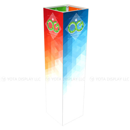3'(L) x 3'(W) x 12'(H)