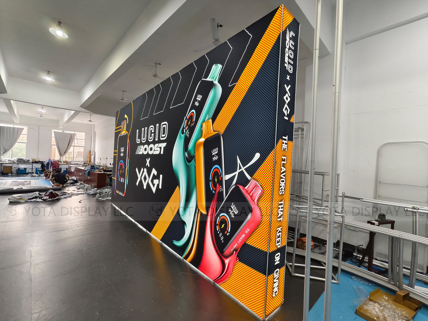 BACKLIT - 20ft x 10ft SEG Pop Up Wall