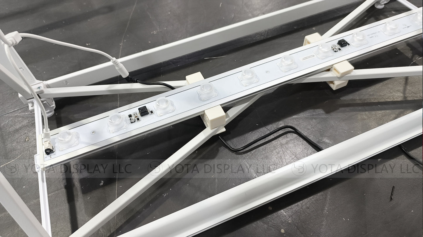 BACKLIT - 20ft x 10ft SEG Pop Up Wall