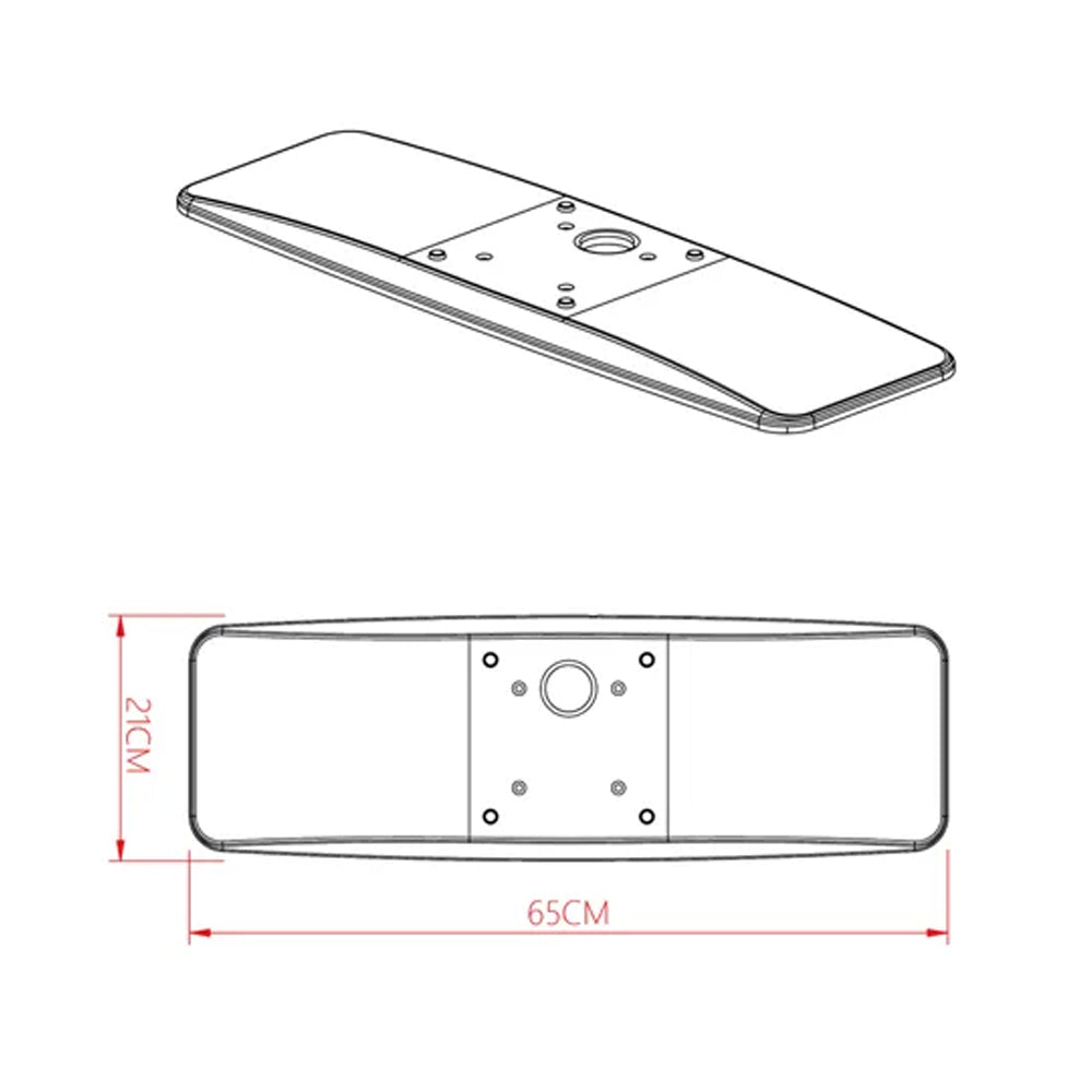 Rectangle Baseplate / YD15RB65