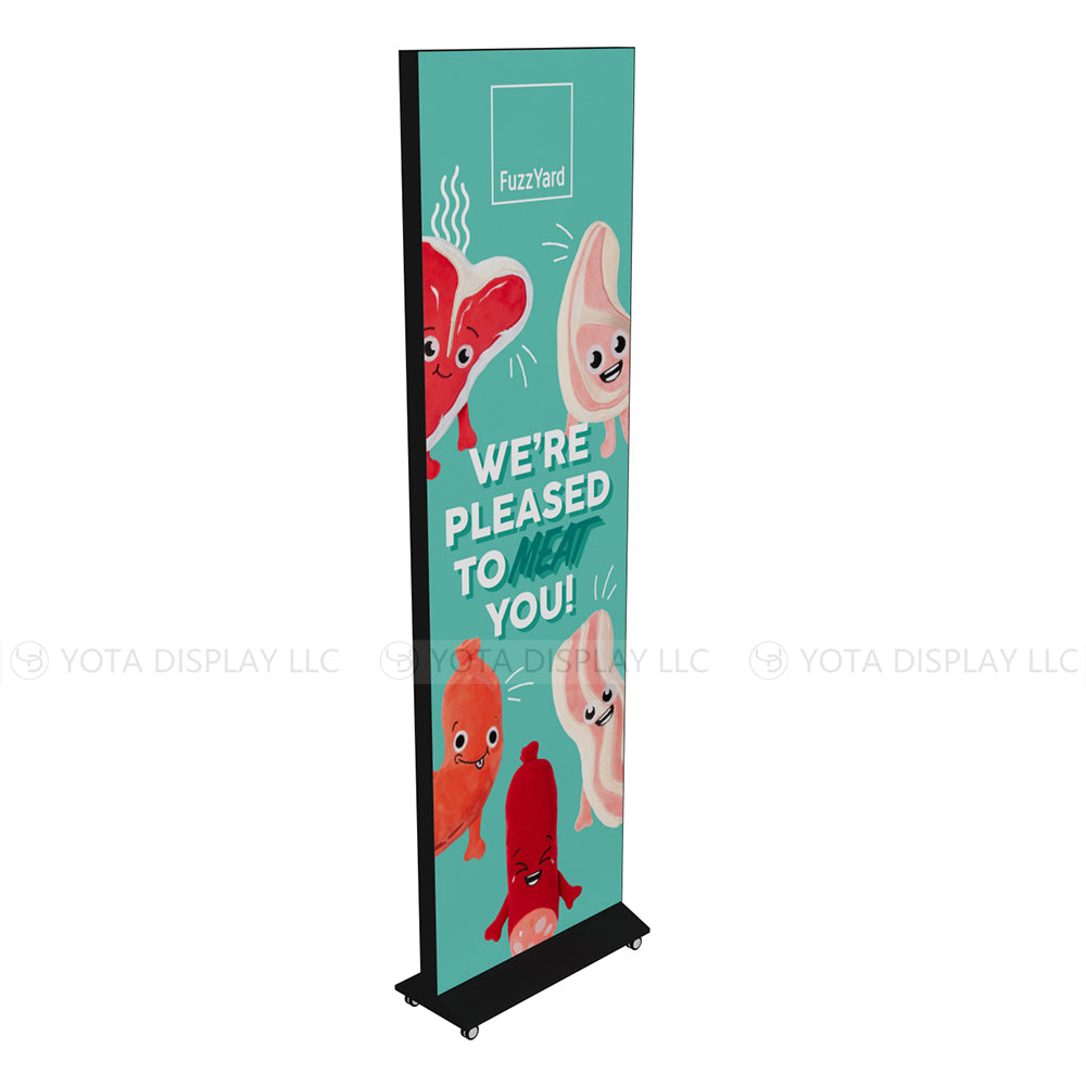 0.9m x 3m / 3' x 10' with Wheels