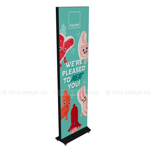 0.9m x 3m / 3' x 10' with Wheels