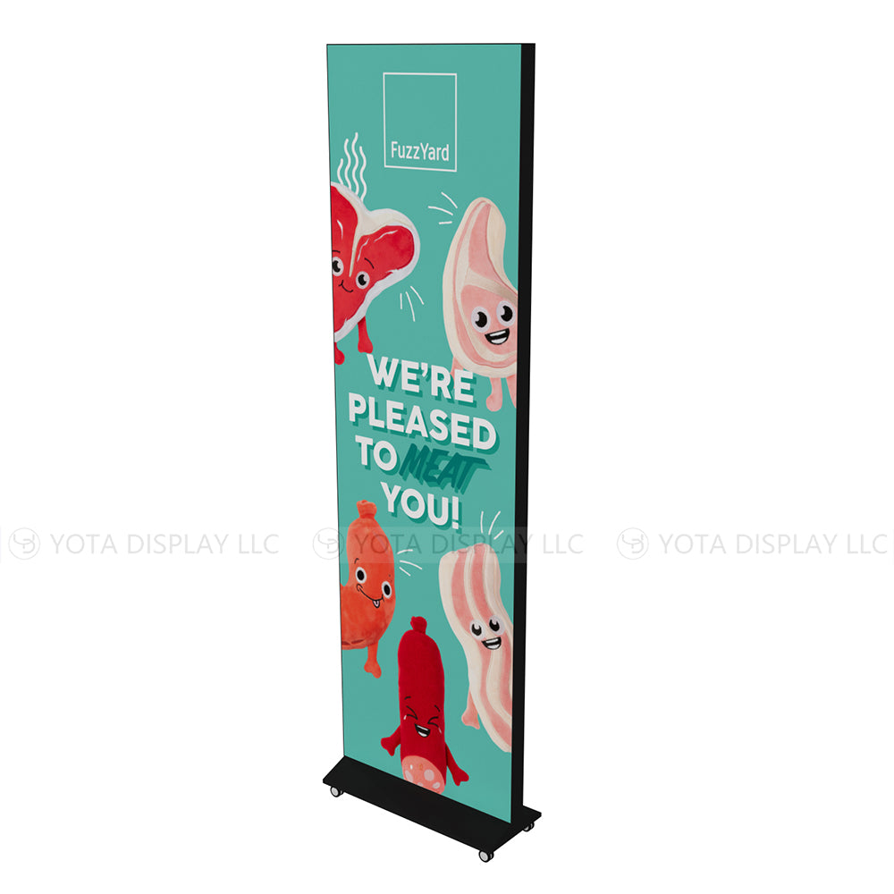 0.9m x 3m / 3' x 10' with Wheels