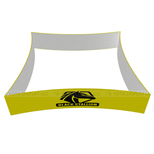 Square Curved 6m(L) x 1.2m(H) / 20'(L) x 4'(H)