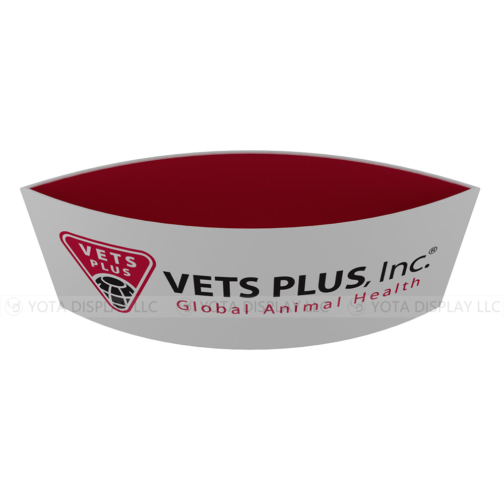 Oval 3m(L) x 1.2m(H) / 10'(L) x 4'(H)