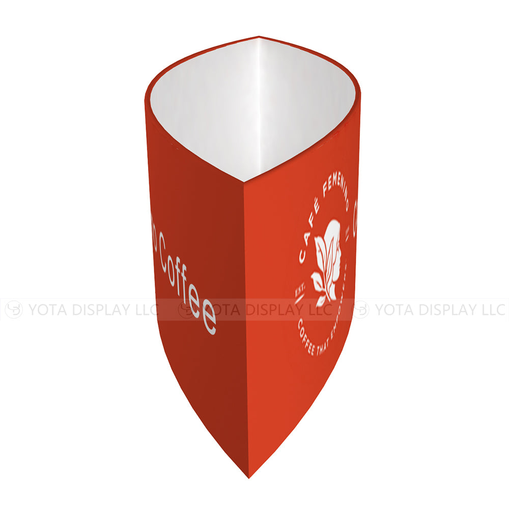 Oval 4.5m(L) x 1.5m(H) / 15'(L) x 5'(H)