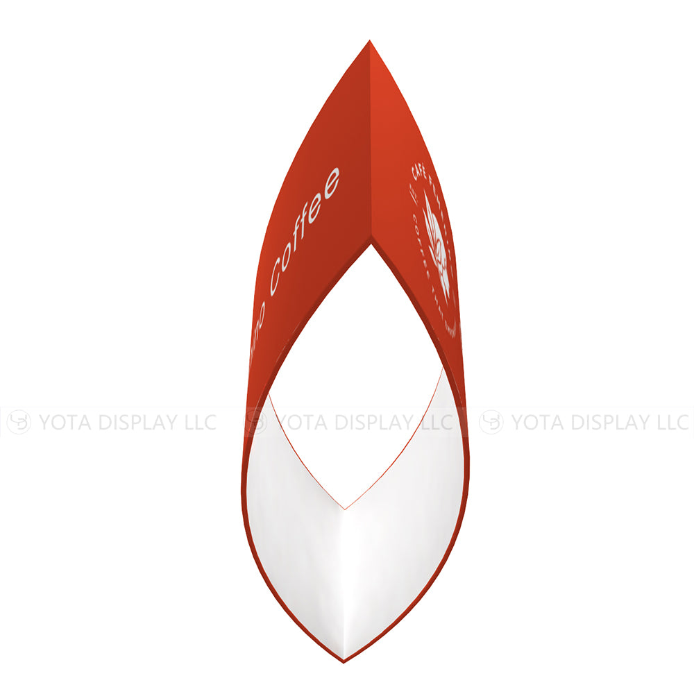 Oval 4.5m(L) x 1.5m(H) / 15'(L) x 5'(H)