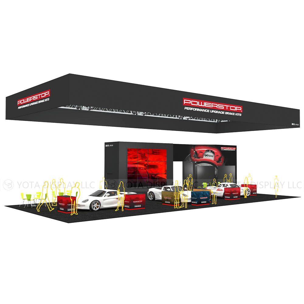 30’ x 70' / 9m x 21m POWERSTOP