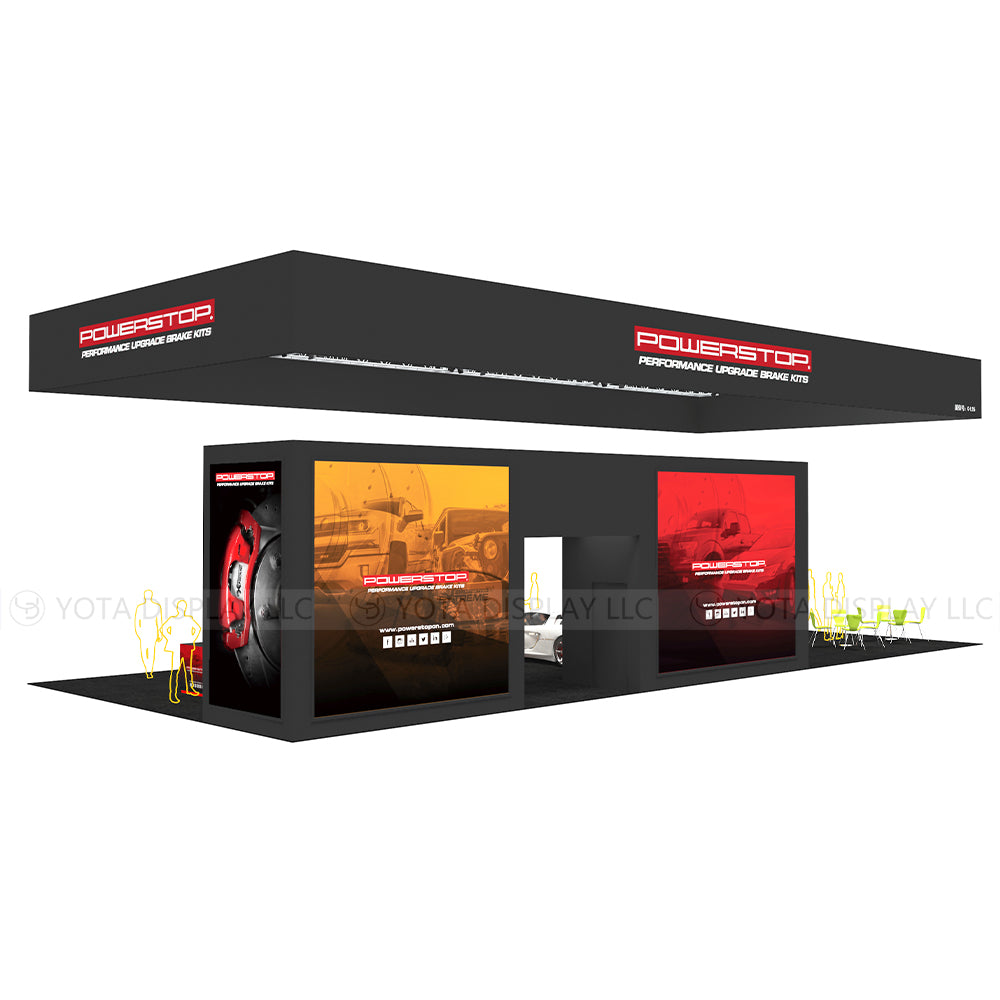 30’ x 70' / 9m x 21m POWERSTOP