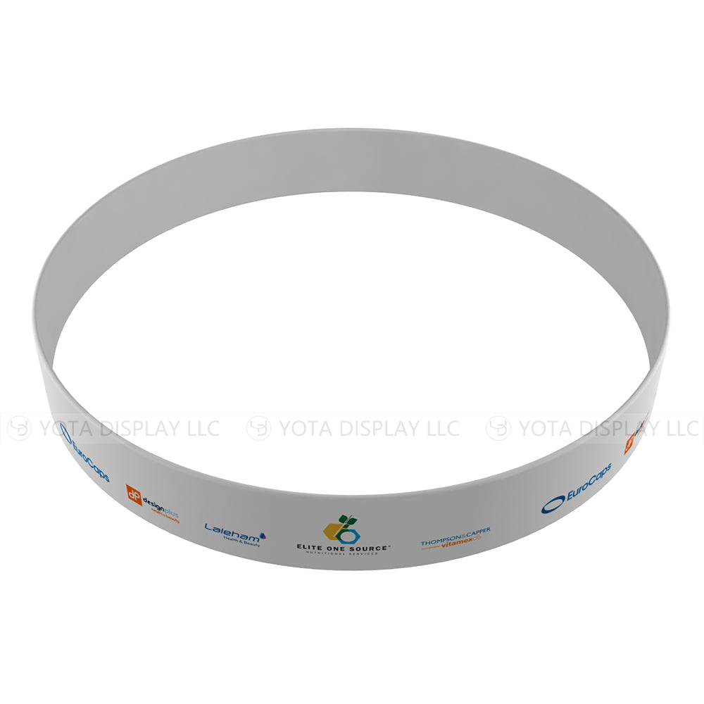 Circle 3m(D) x 0.4m(H) / 10'(D) x 1.3'(H)