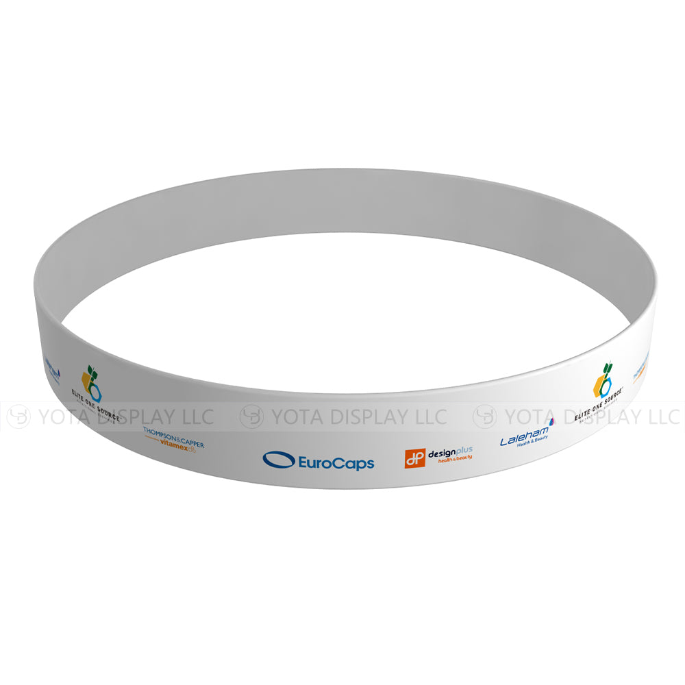 Circle 3m(D) x 0.4m(H) / 10'(D) x 1.3'(H)