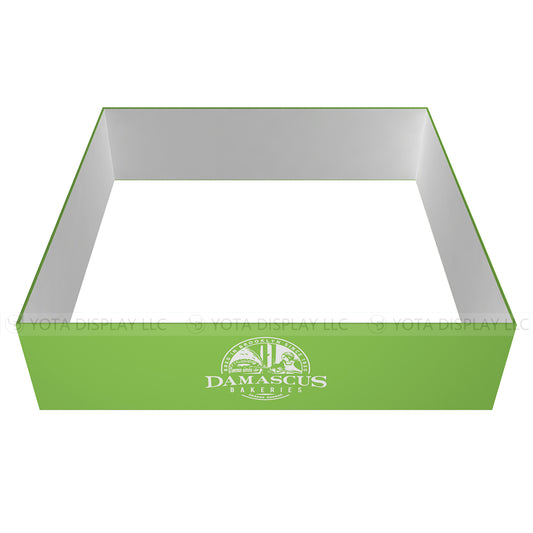 Square 4.8m(L) x 1.2m(H) / 16'(L) x 4'(H)