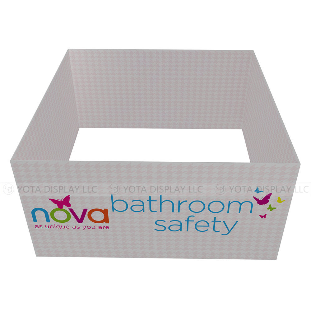 Square 6m(L) x 3m(H) / 20'(L) x 10'(H)