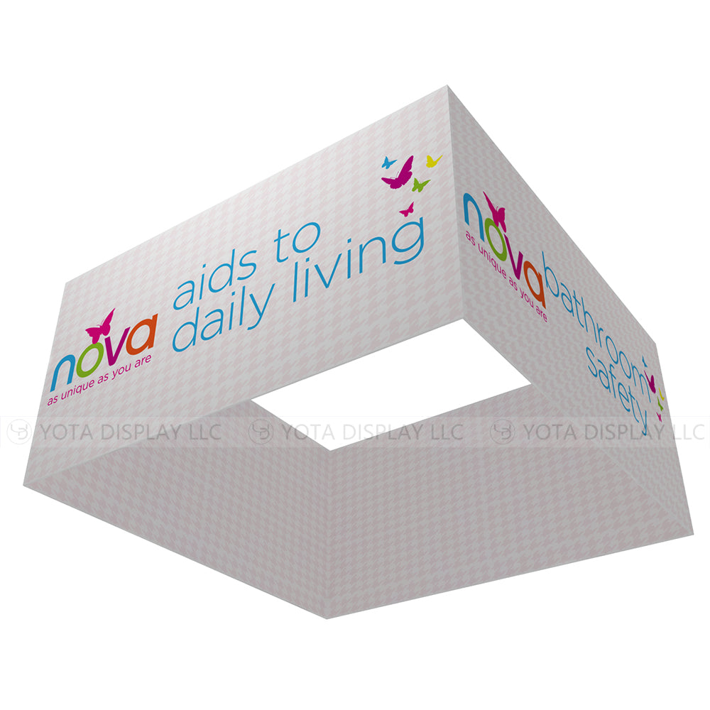 Square 6m(L) x 3m(H) / 20'(L) x 10'(H)