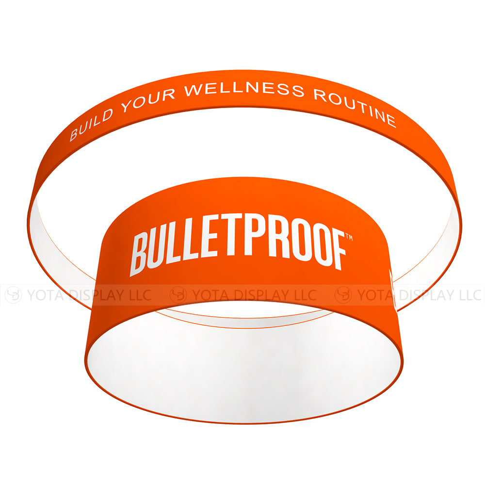 Circle Two Levels 4.5m(D) x 0.4m(H) / 15'(D) x 1.3'(H)