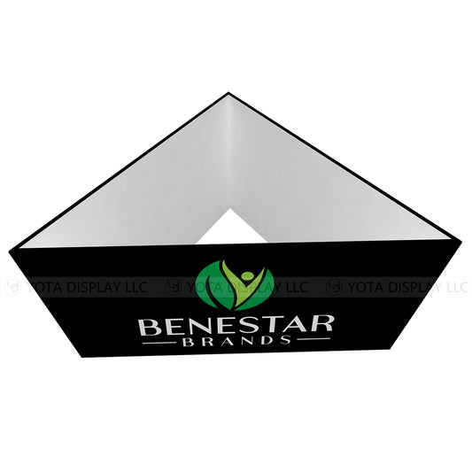 Triangle Tapered 3m(L) x 1.2m(H) / 10'(L) x 4'(H)