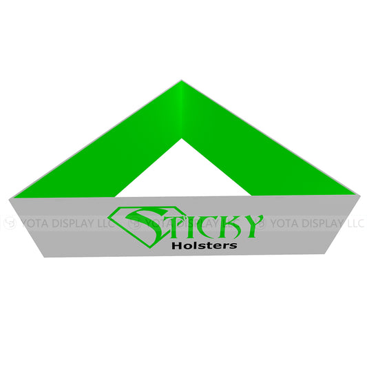 Triangle Tapered 4.5m(L) x 1.2m(H) / 15'(L) x 4'(H)